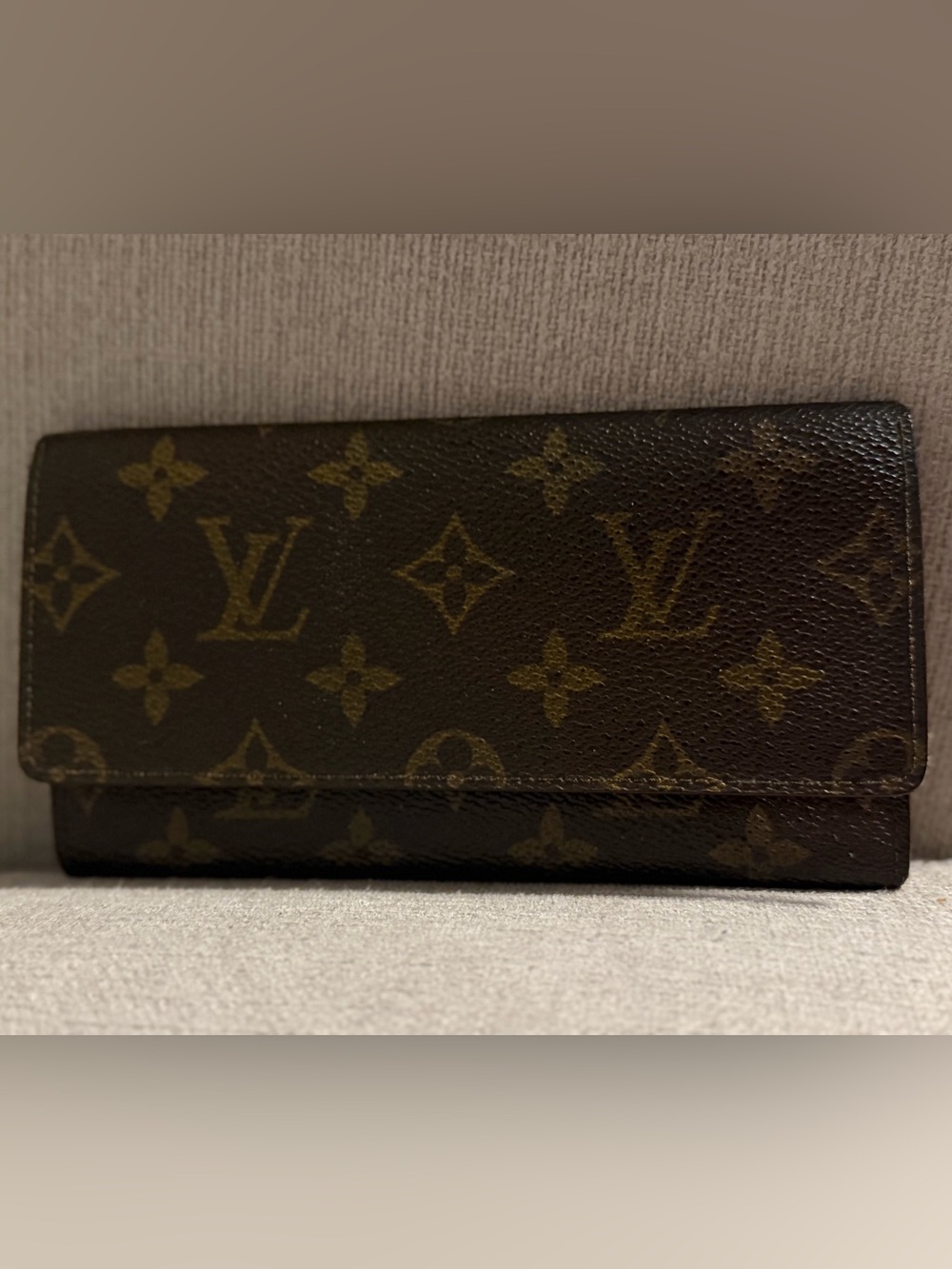 Louis Vuitton Monogram Canvas Long Wallet